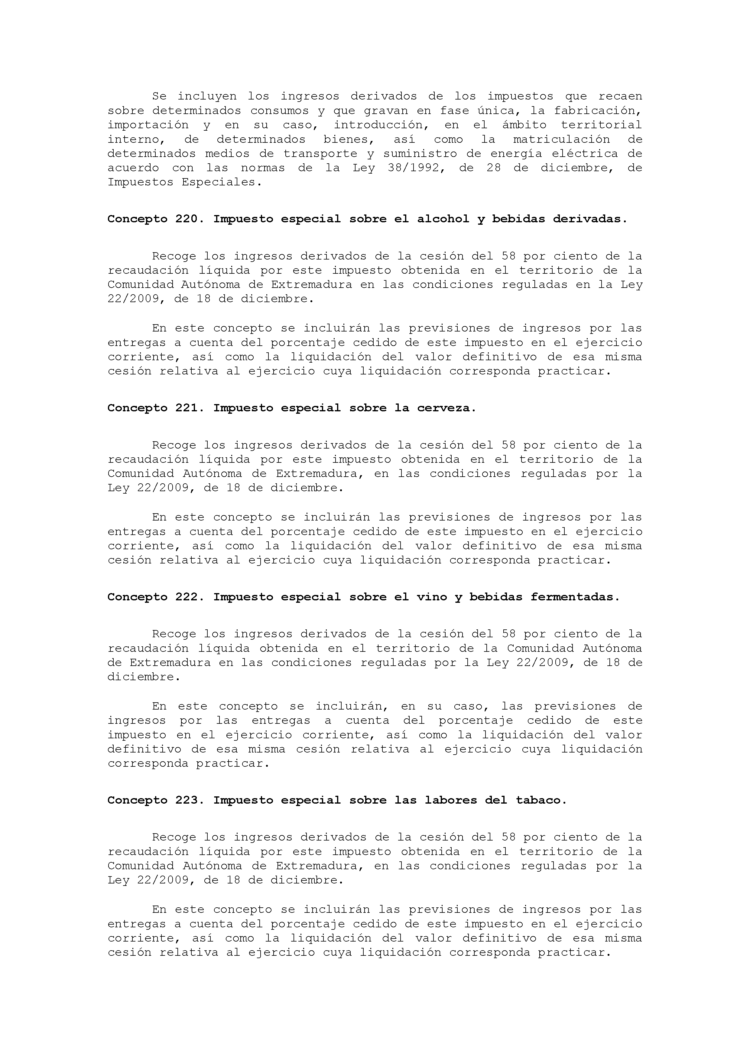 ANEXO VIII CÓDIGO DE LA CLASIFICACIÓN ECONÓMICA DE LOS INGRESOS PÚBLICOS Pag 6