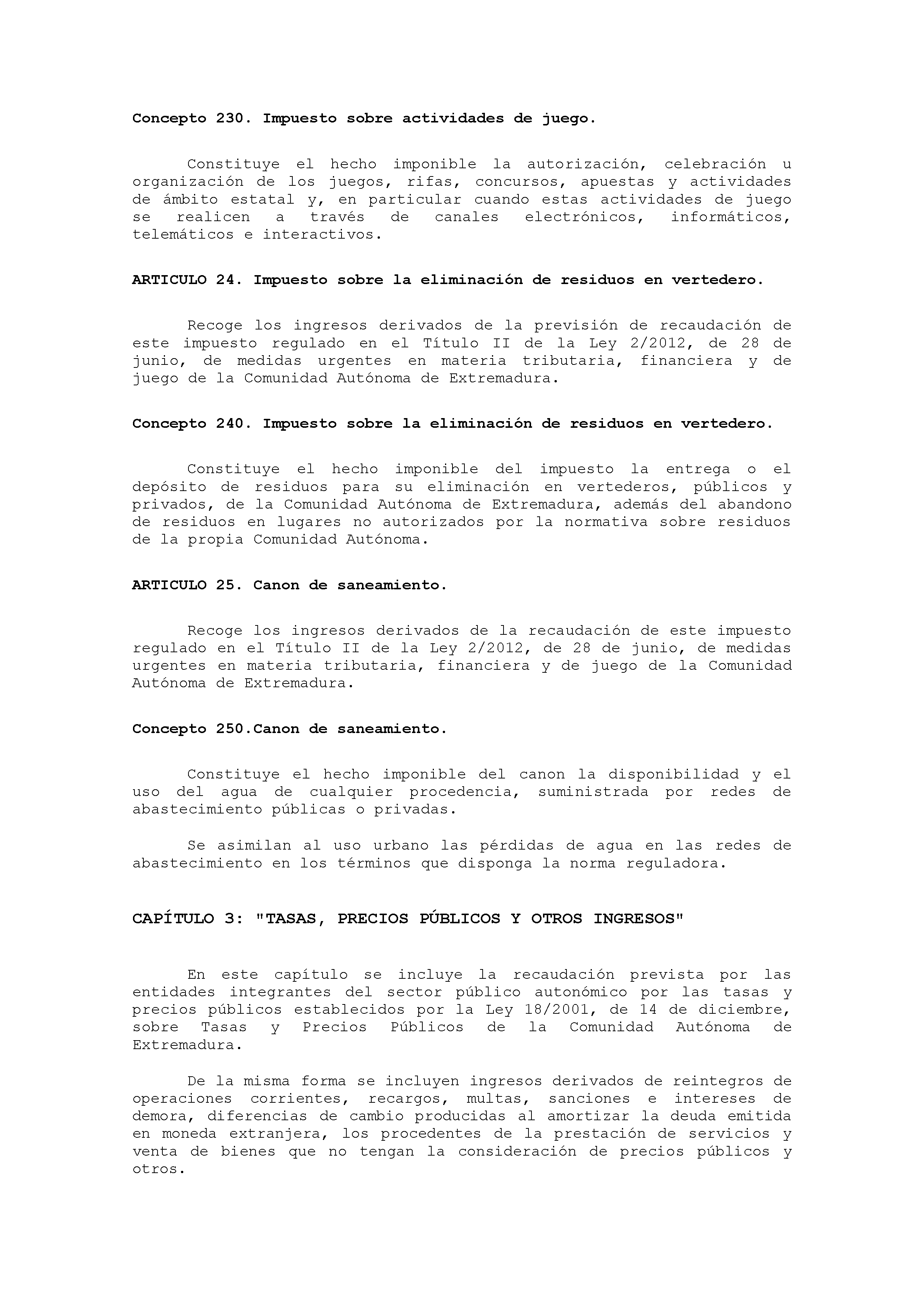 ANEXO VIII CÓDIGO DE LA CLASIFICACIÓN ECONÓMICA DE LOS INGRESOS PÚBLICOS Pag 8
