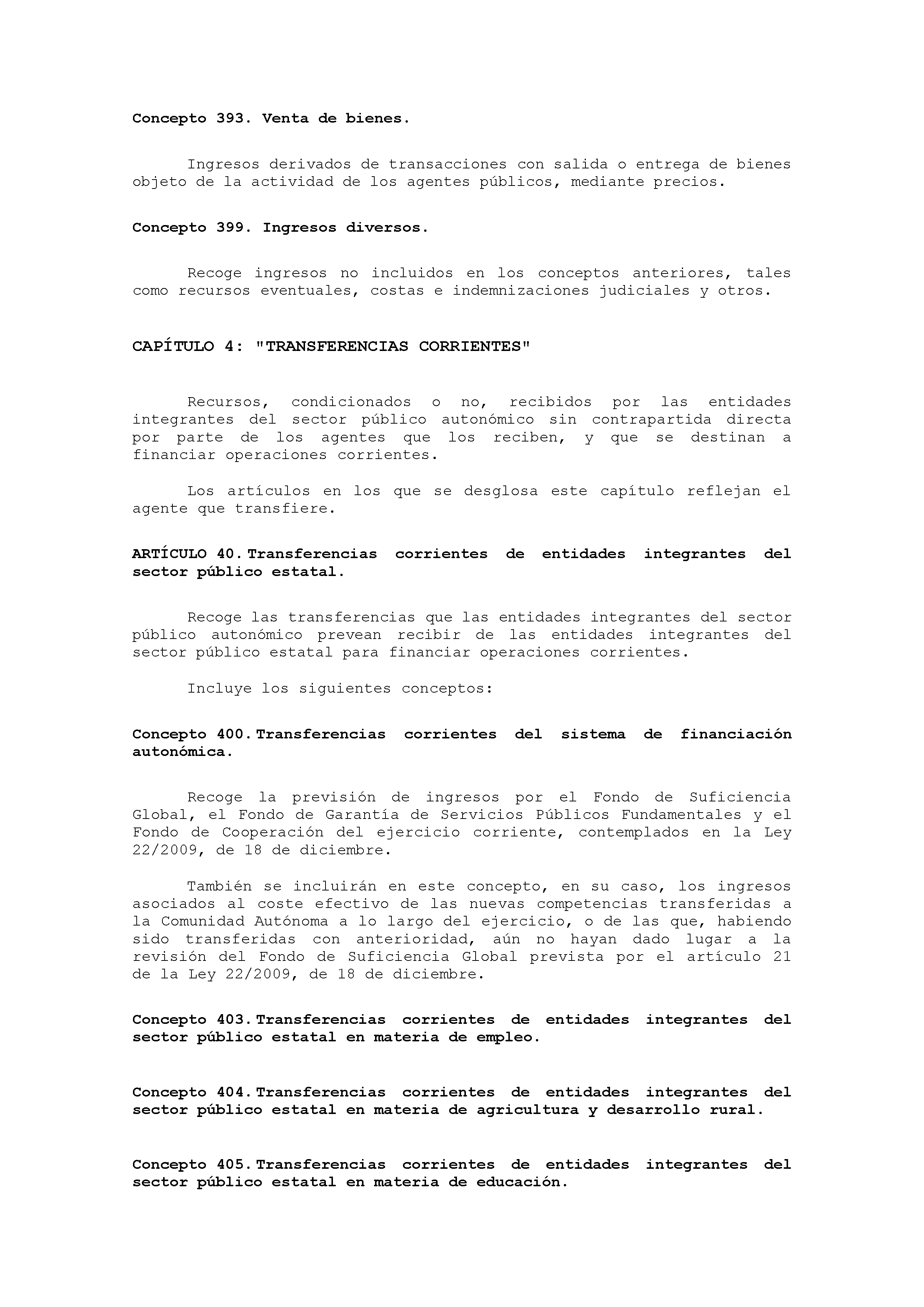 ANEXO VIII CÓDIGO DE LA CLASIFICACIÓN ECONÓMICA DE LOS INGRESOS PÚBLICOS Pag 11
