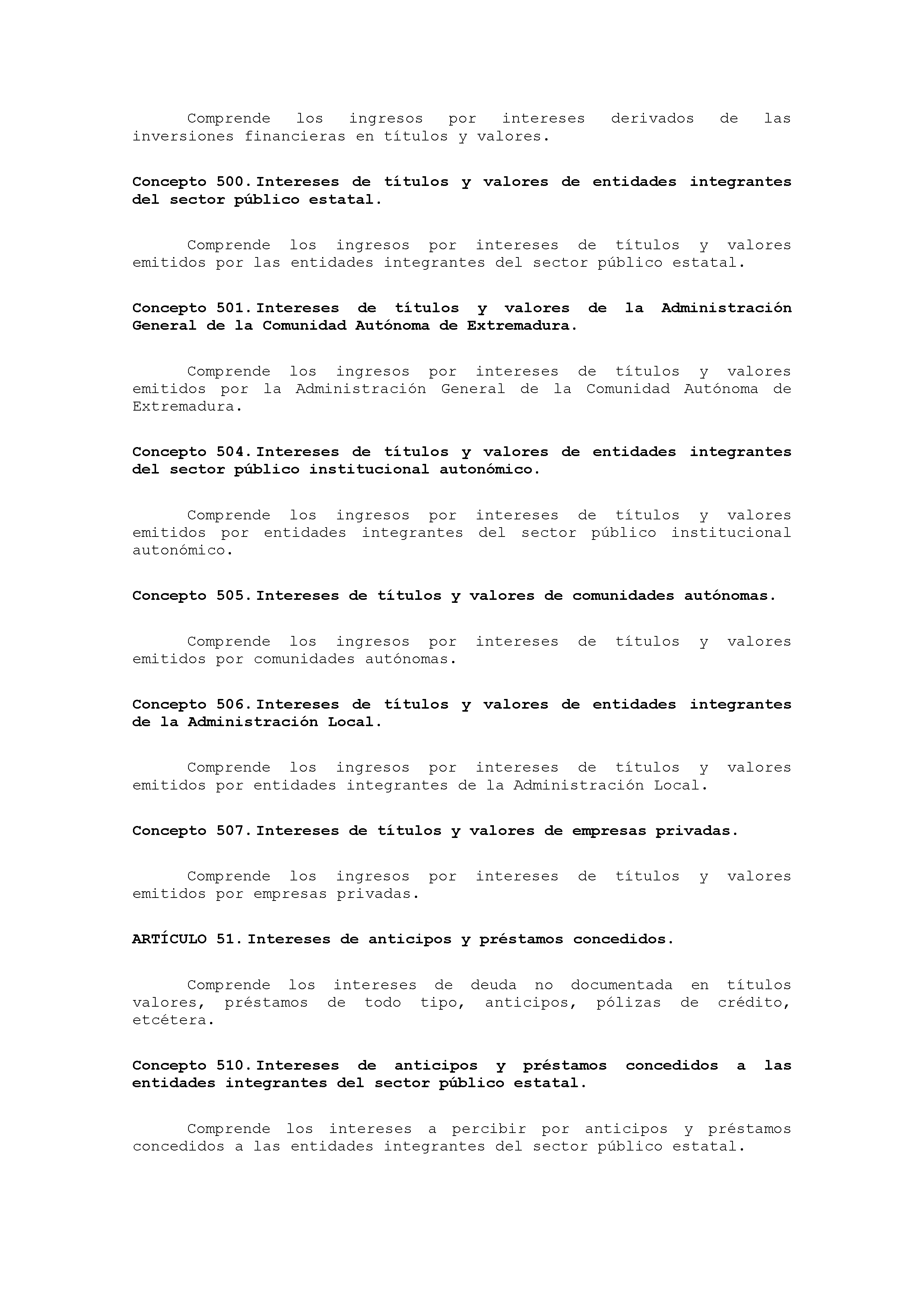 ANEXO VIII CÓDIGO DE LA CLASIFICACIÓN ECONÓMICA DE LOS INGRESOS PÚBLICOS Pag 15