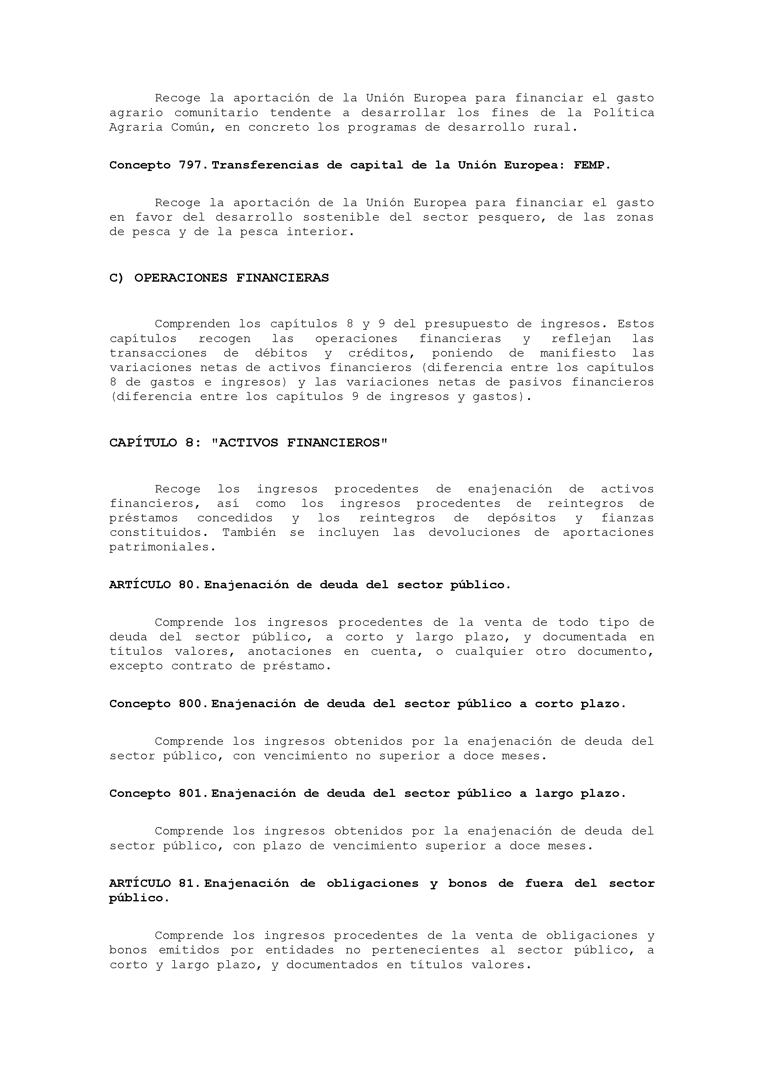ANEXO VIII CÓDIGO DE LA CLASIFICACIÓN ECONÓMICA DE LOS INGRESOS PÚBLICOS Pag 23