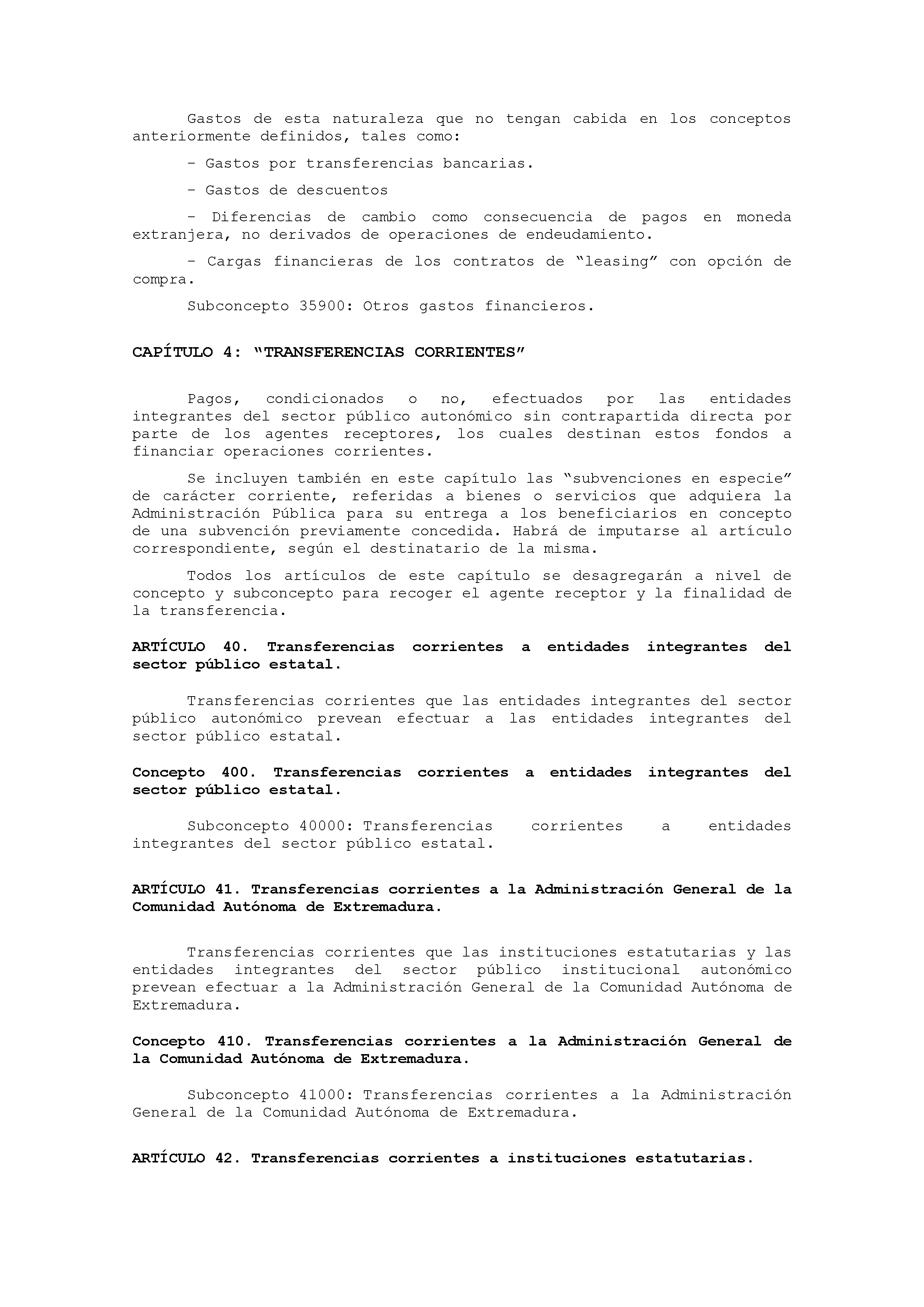 ANEXO IX CÓDIGO DE LA CLASIFICACIÓN ECONÓMICA DE LOS GASTOS PÚBLICOS Pag 31