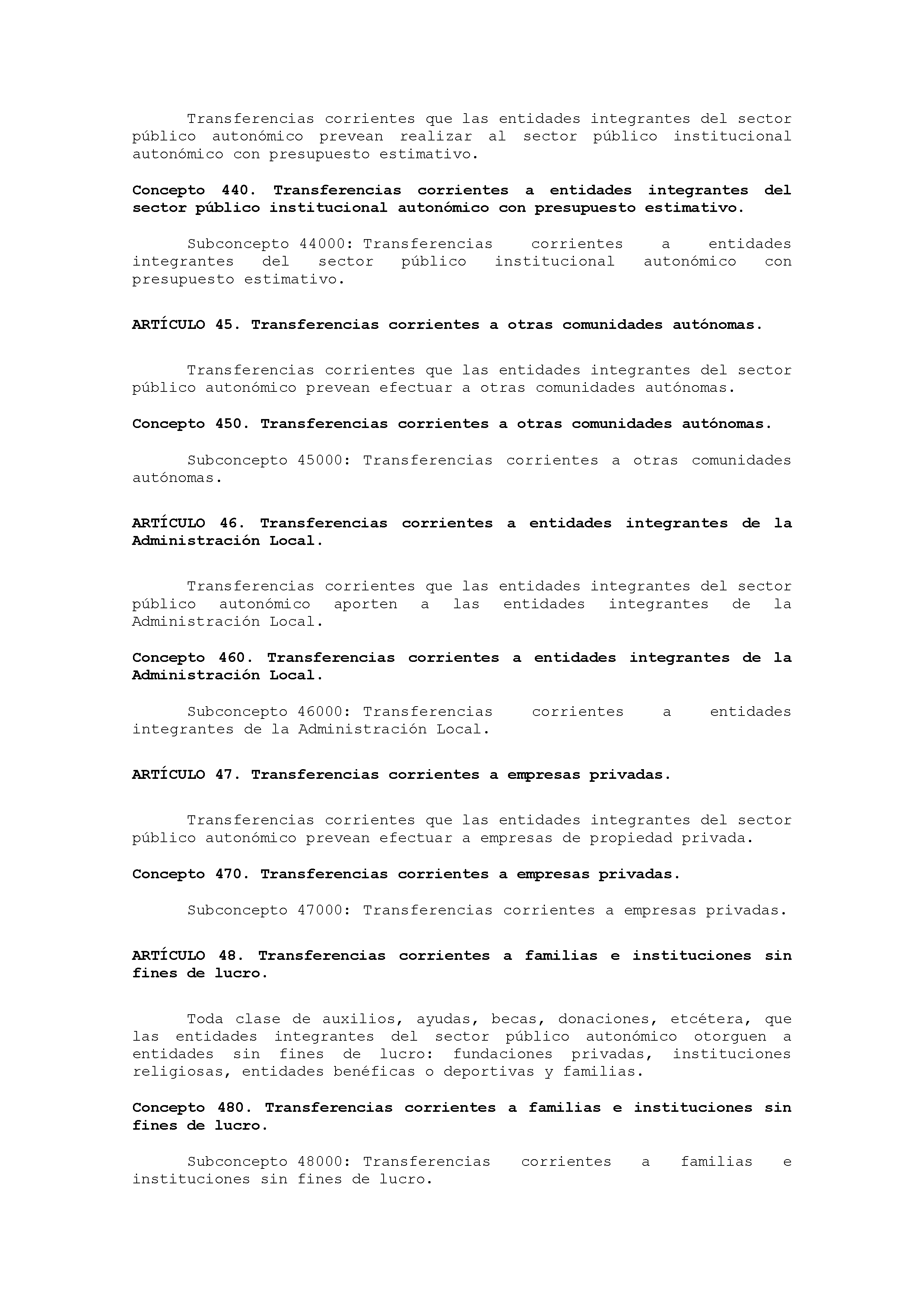 ANEXO IX CÓDIGO DE LA CLASIFICACIÓN ECONÓMICA DE LOS GASTOS PÚBLICOS Pag 33