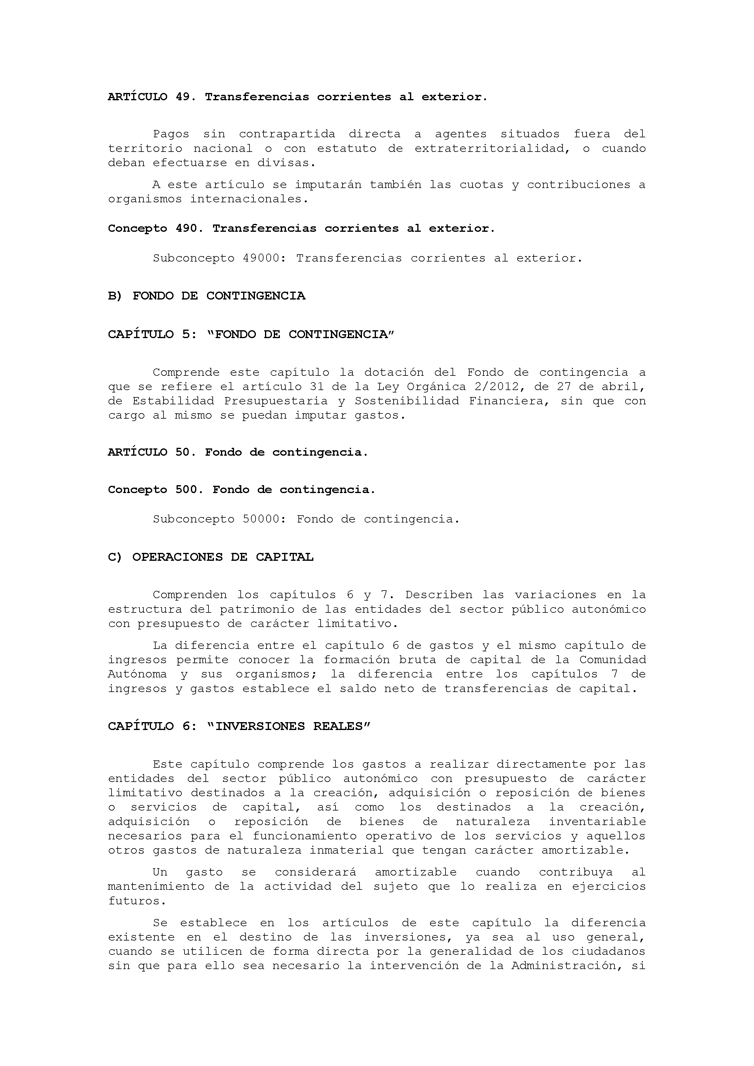 ANEXO IX CÓDIGO DE LA CLASIFICACIÓN ECONÓMICA DE LOS GASTOS PÚBLICOS Pag 34