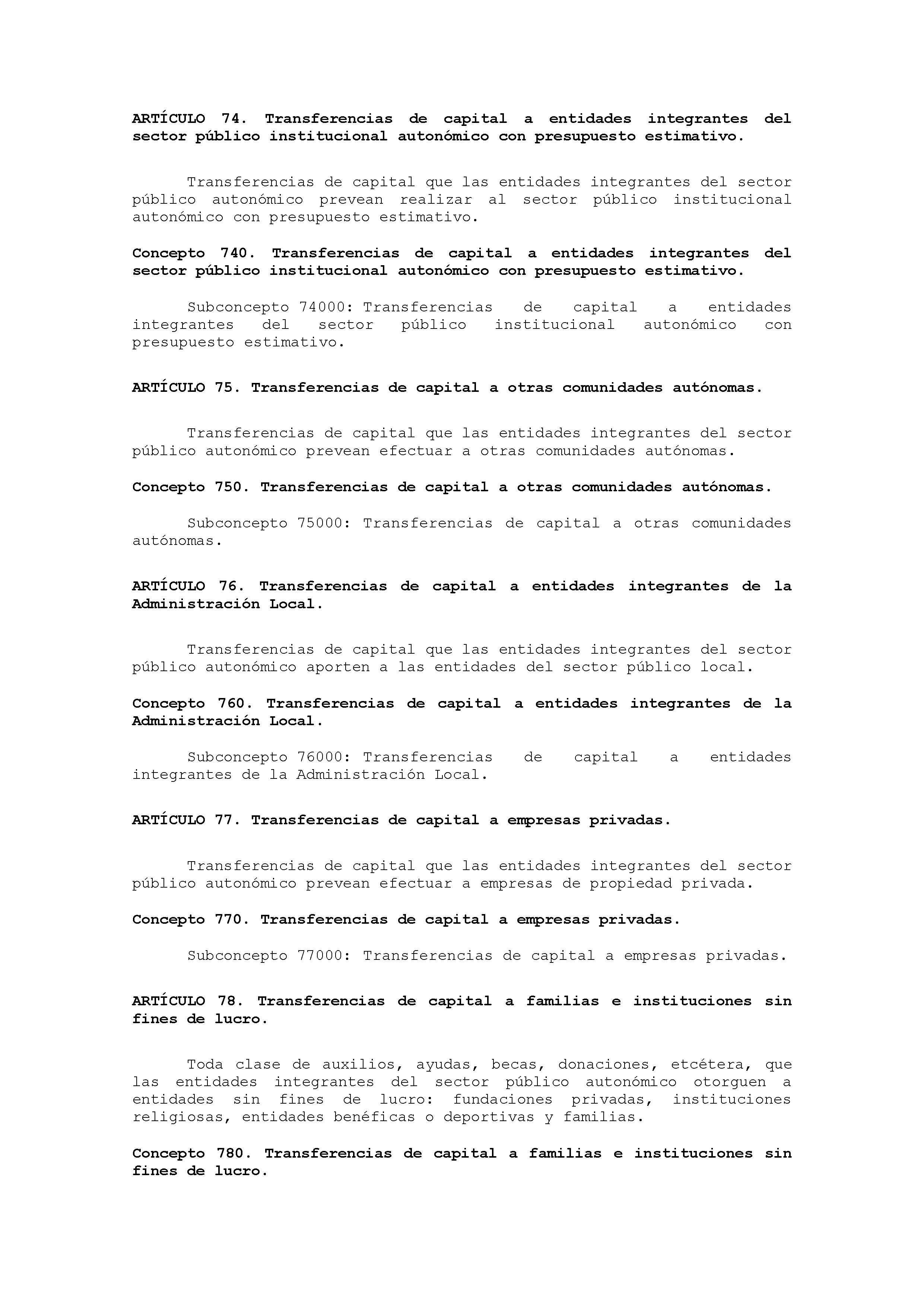 ANEXO IX CÓDIGO DE LA CLASIFICACIÓN ECONÓMICA DE LOS GASTOS PÚBLICOS Pag 42