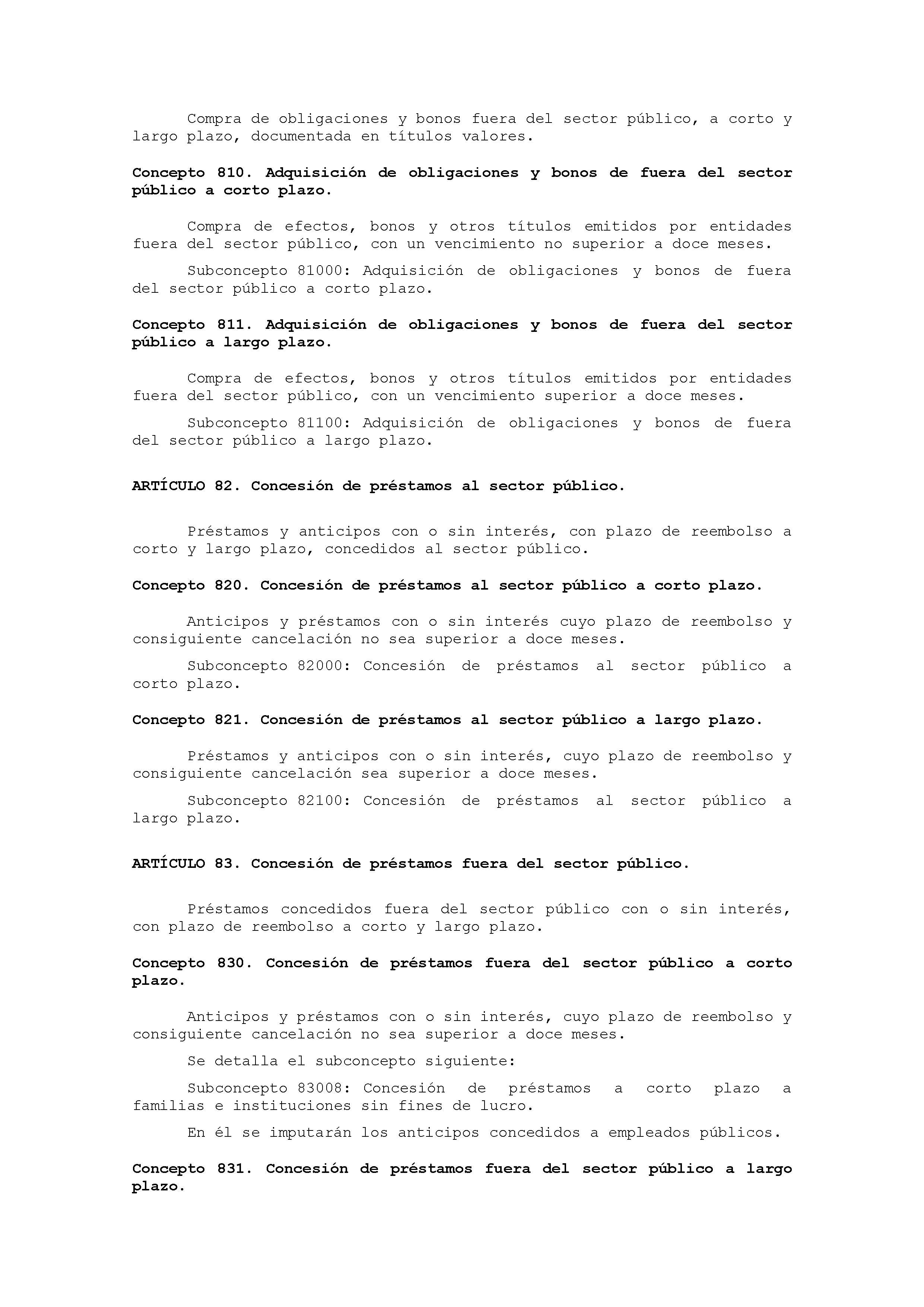 ANEXO IX CÓDIGO DE LA CLASIFICACIÓN ECONÓMICA DE LOS GASTOS PÚBLICOS Pag 44
