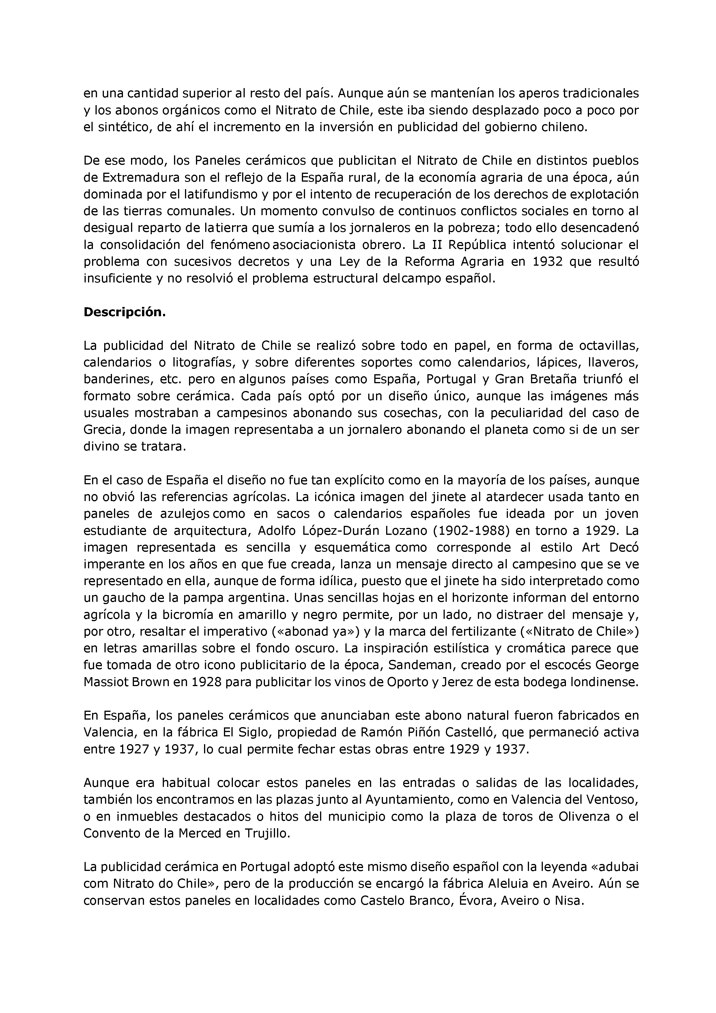 ANEXO JUSTIFICACION, DESCRIPCION, ESTADO DE CONSERVACION Y CATALOGO Pag 2