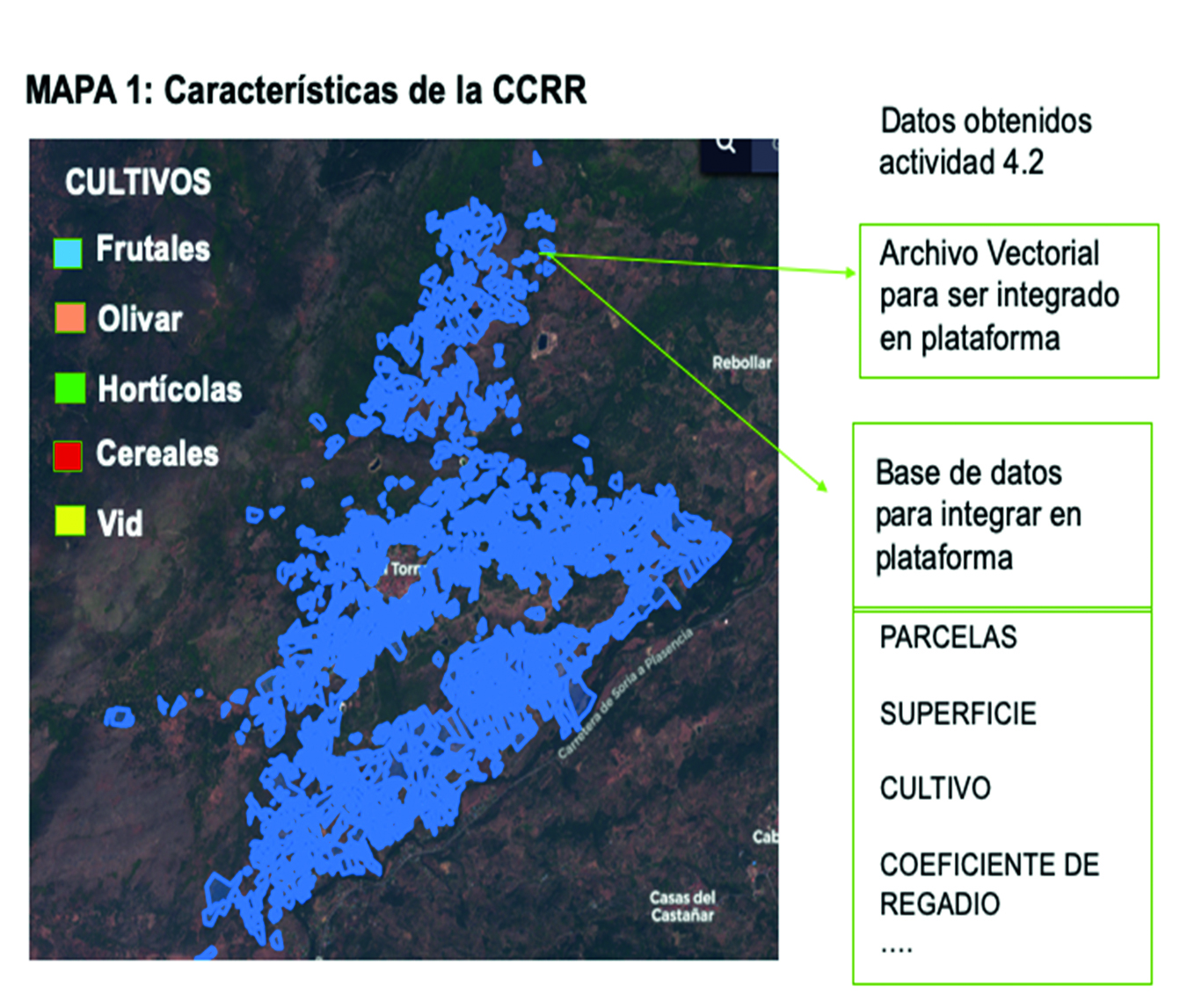 MAPA 1. CARACTERISTICAS DE LA CCRR