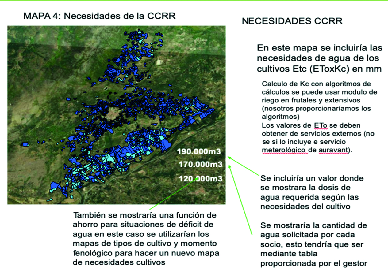 MAPA 4. NECESIDADES DE LA CCRR