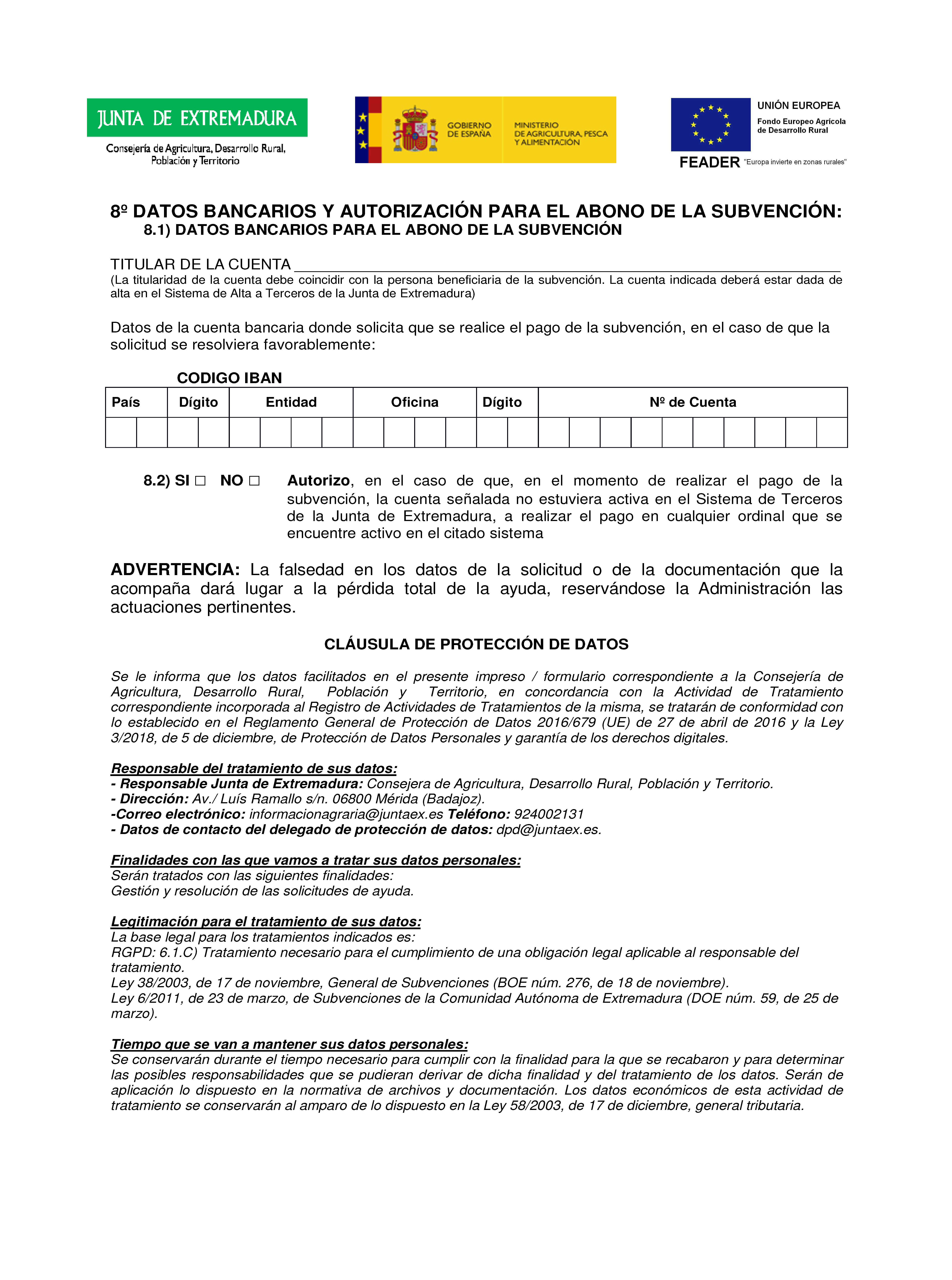 ANEXOS SOLICITUD DE AYUDAS A LOS REGIMENES DE CALIDAD DE LOS PRODUCTOS Pag 5