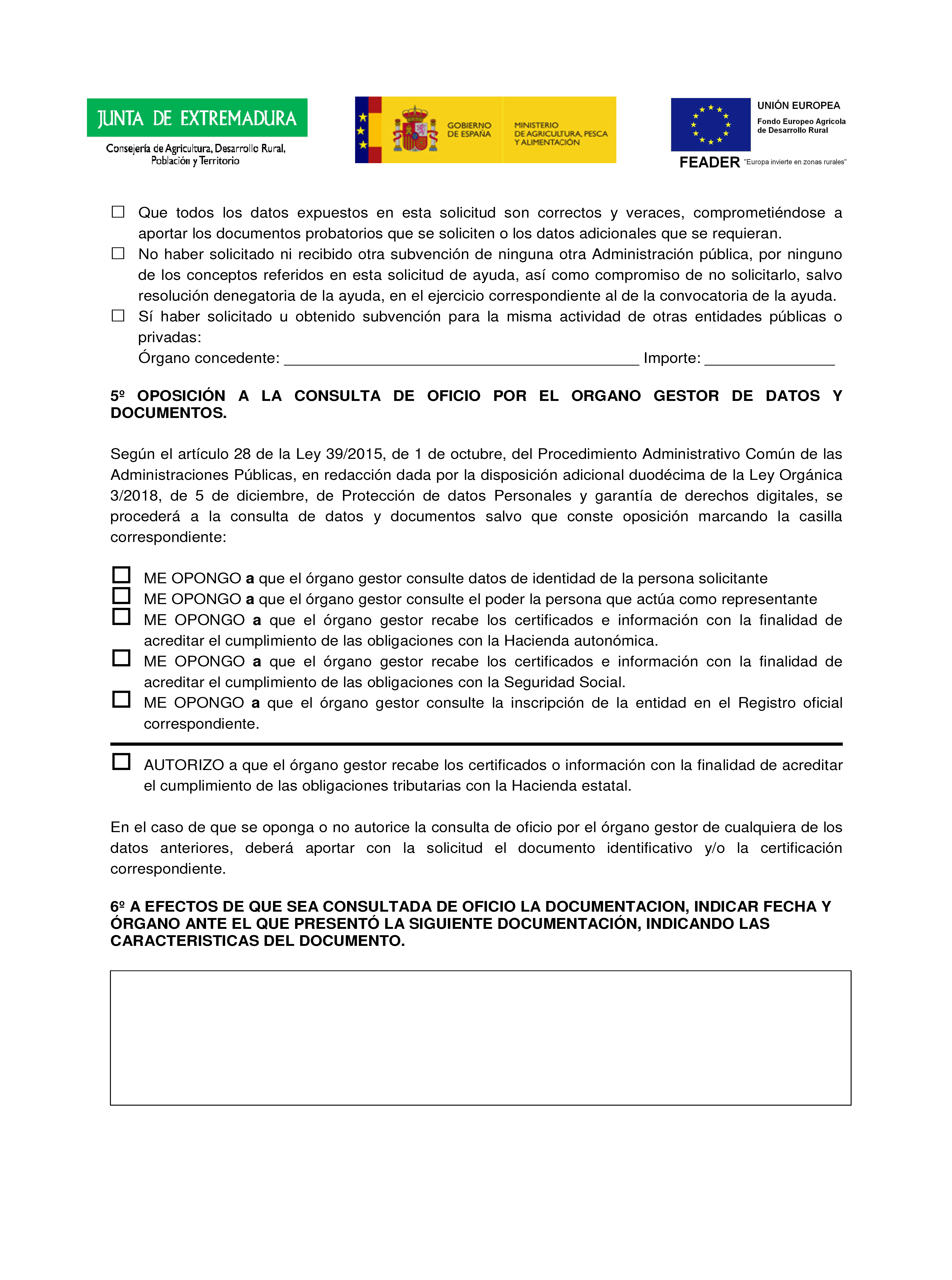 ANEXOS SOLICITUD DE AYUDAS A LOS REGIMENES DE CALIDAD DE LOS PRODUCTOS Pag 9