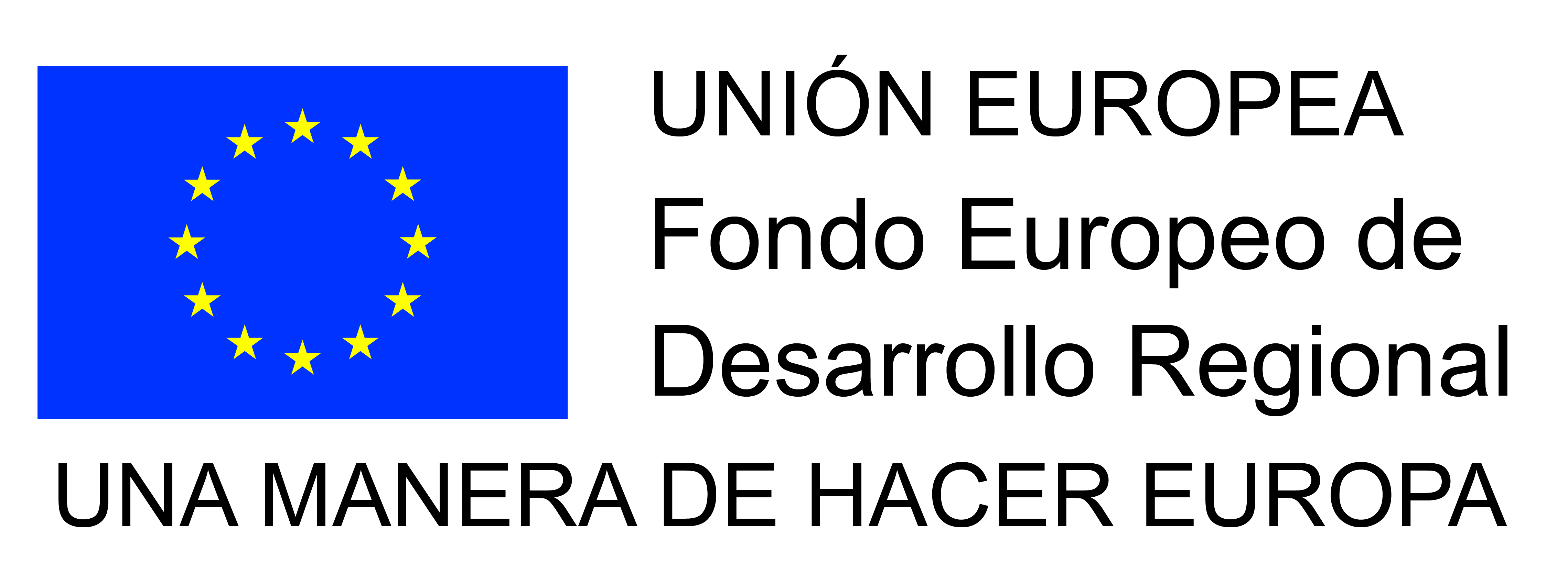 LOGO UNION EUROPEA FONDO DE DESARROLLO REGIONAL