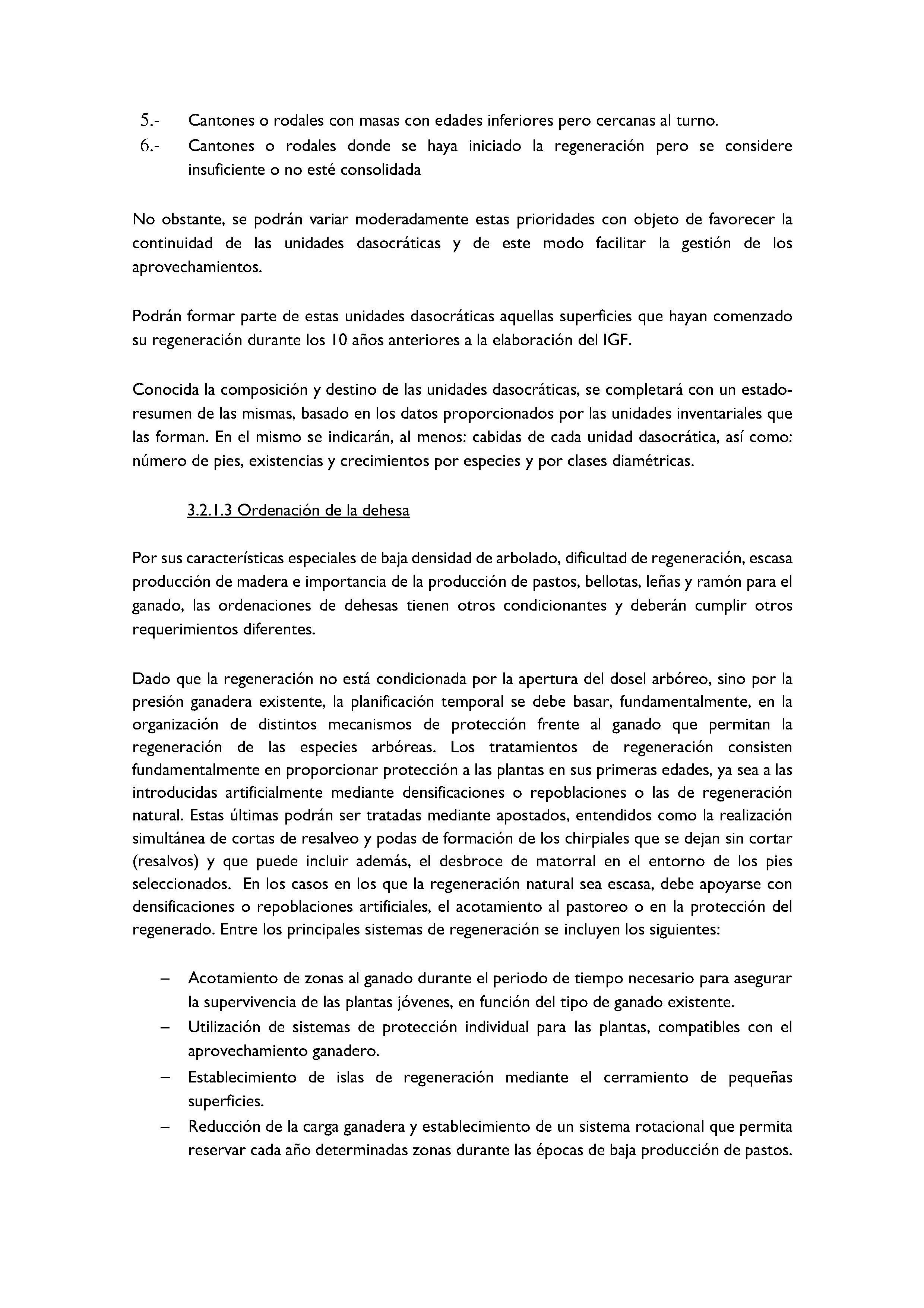 ANEXO - INSTRUCCIONES DE ORDENACIÓN DE LOS PROYECTOS DE ORDENACIÓN DE MONTES Pag 31