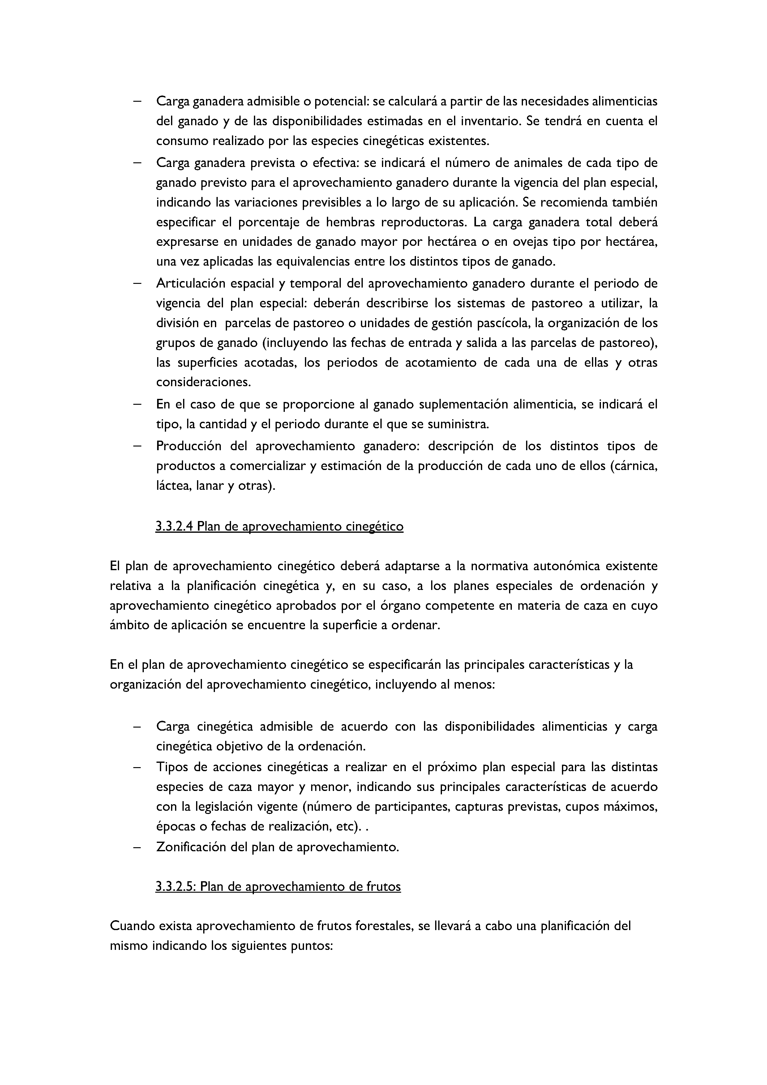 ANEXO - INSTRUCCIONES DE ORDENACIÓN DE LOS PROYECTOS DE ORDENACIÓN DE MONTES Pag 37