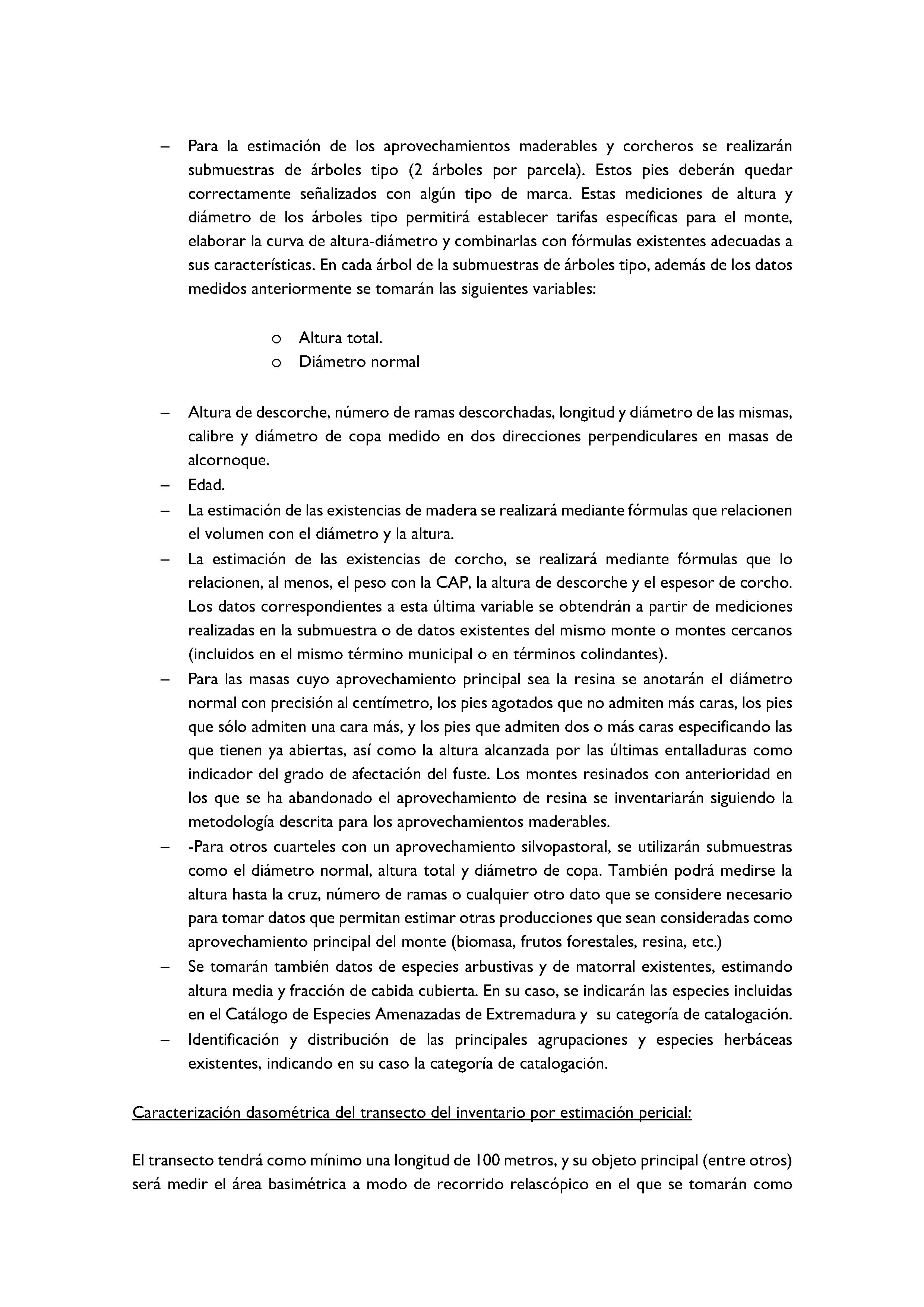 ANEXO - INSTRUCCIONES DE ORDENACIÓN DE LOS PROYECTOS DE ORDENACIÓN DE MONTES Pag 56