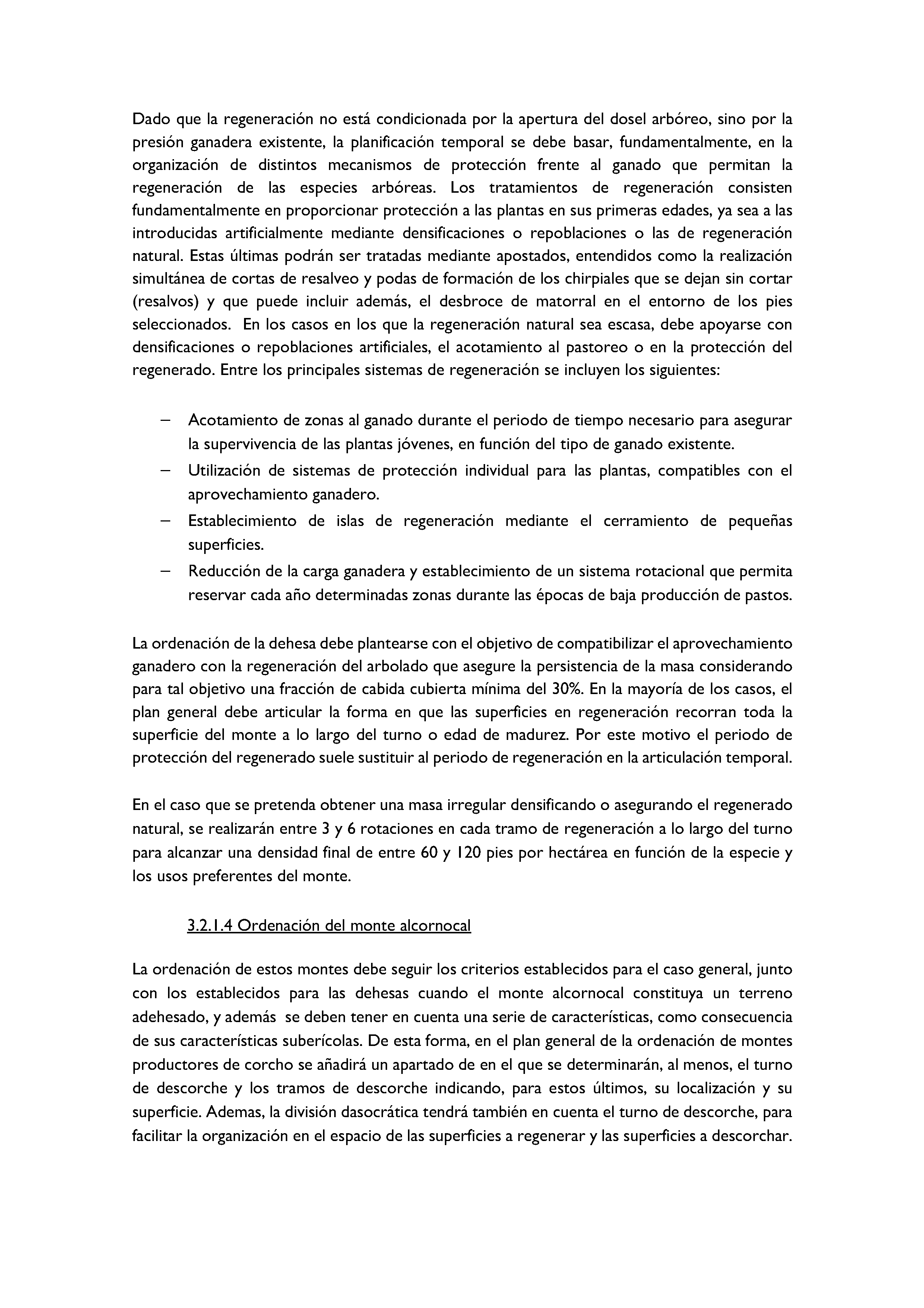 ANEXO - INSTRUCCIONES DE ORDENACIÓN DE LOS PROYECTOS DE ORDENACIÓN DE MONTES Pag 71