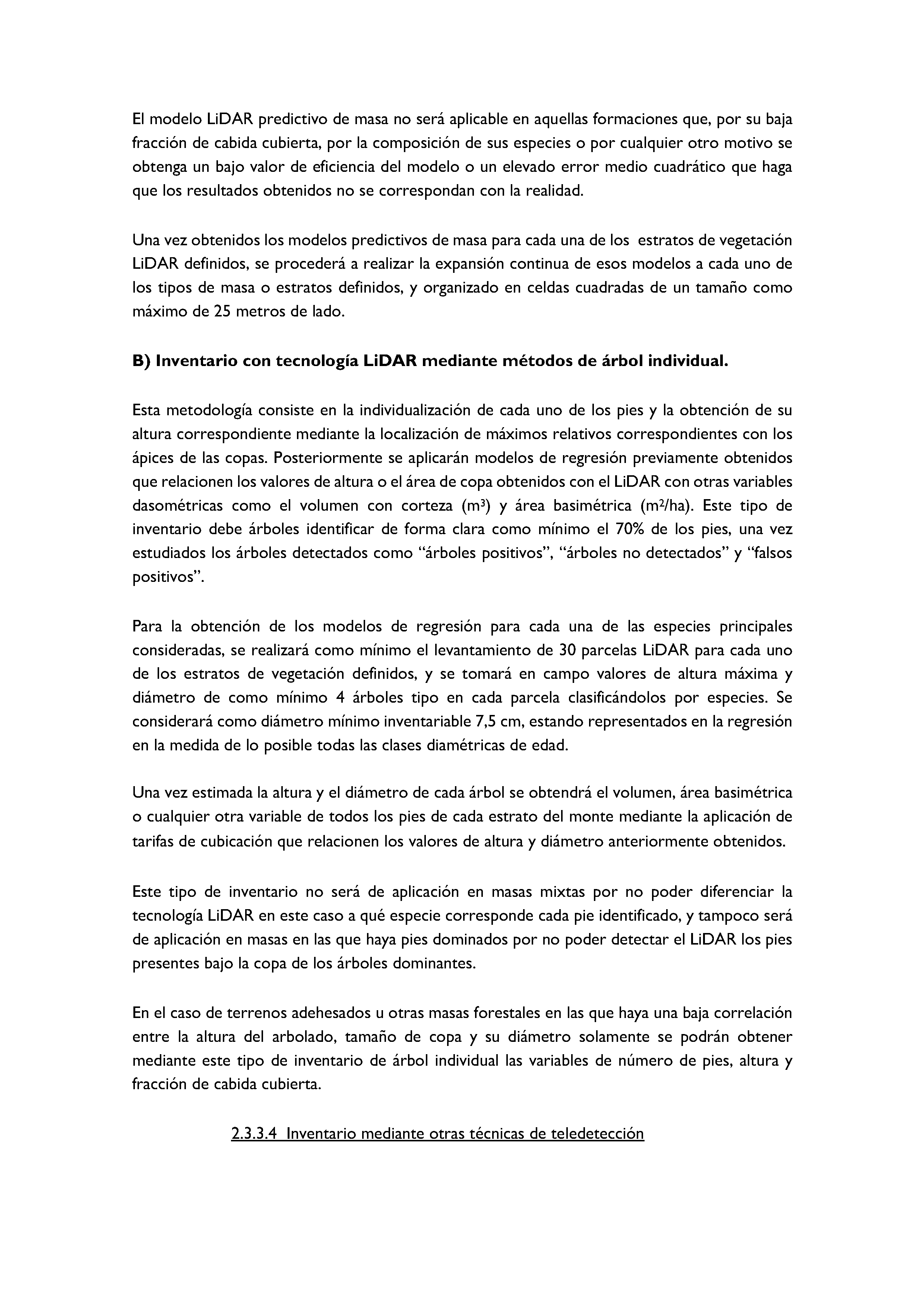 ANEXO - INSTRUCCIONES DE ORDENACIÓN DE LOS PROYECTOS DE ORDENACIÓN DE MONTES Pag 91