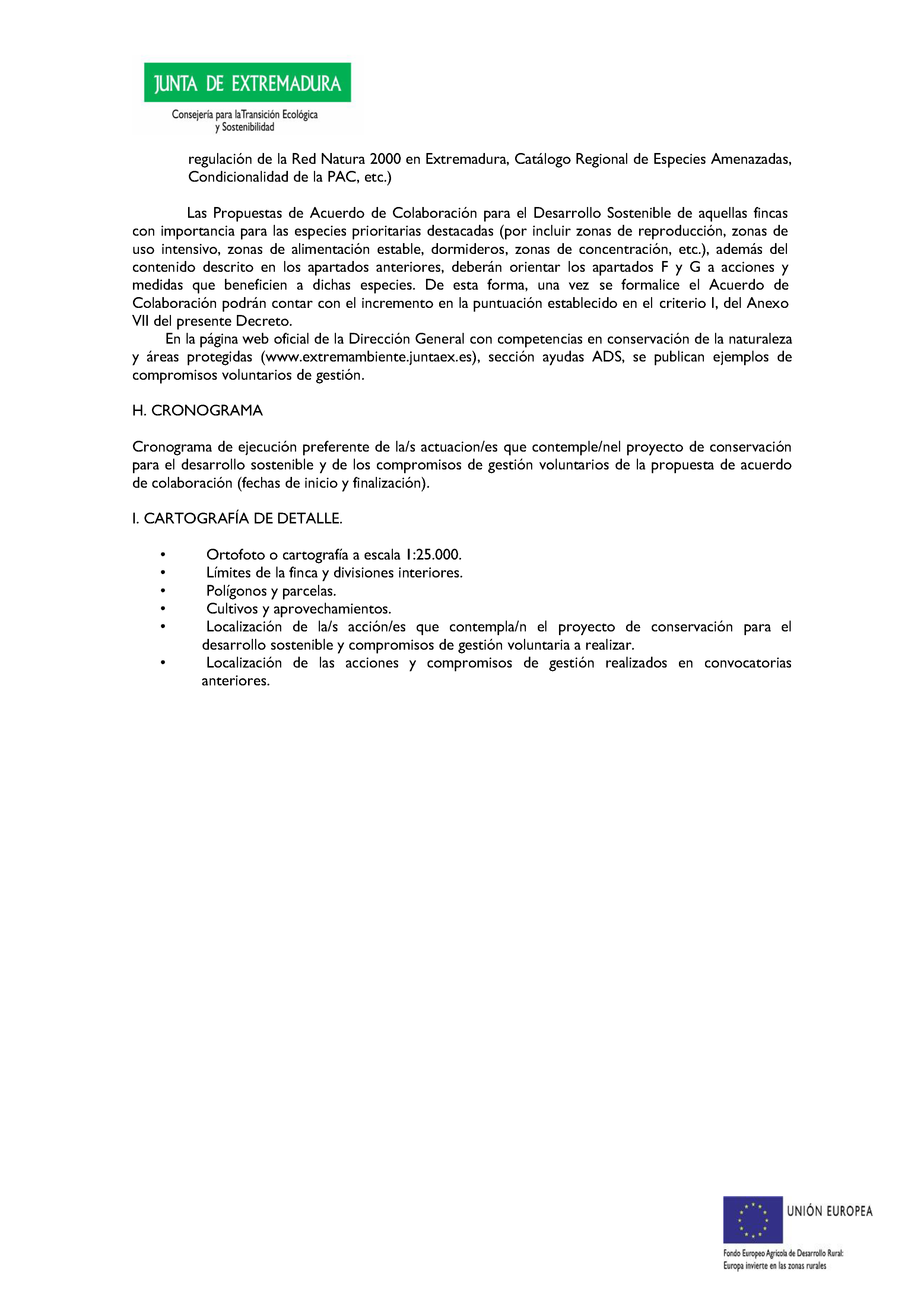 ANEXO VIII 1. PROPUESTA DE ACUERDO DE COLABORACIÓN PARA EL DESARROLLO SOSTENIBLE Pag 4