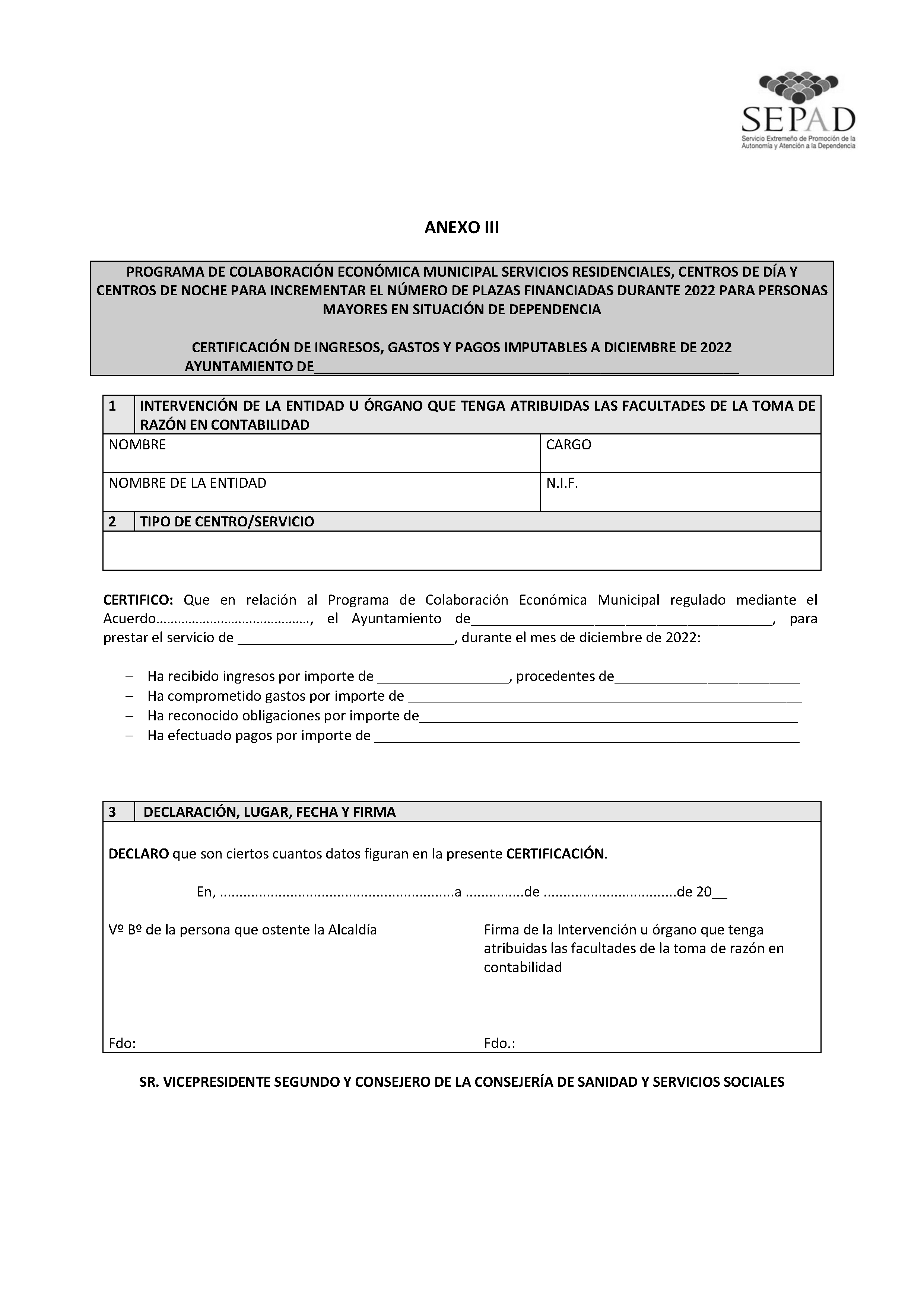 ANEXO I - PROGRAMA DE COLABORACION ECONOMICA MUNICIPAL Pag 10