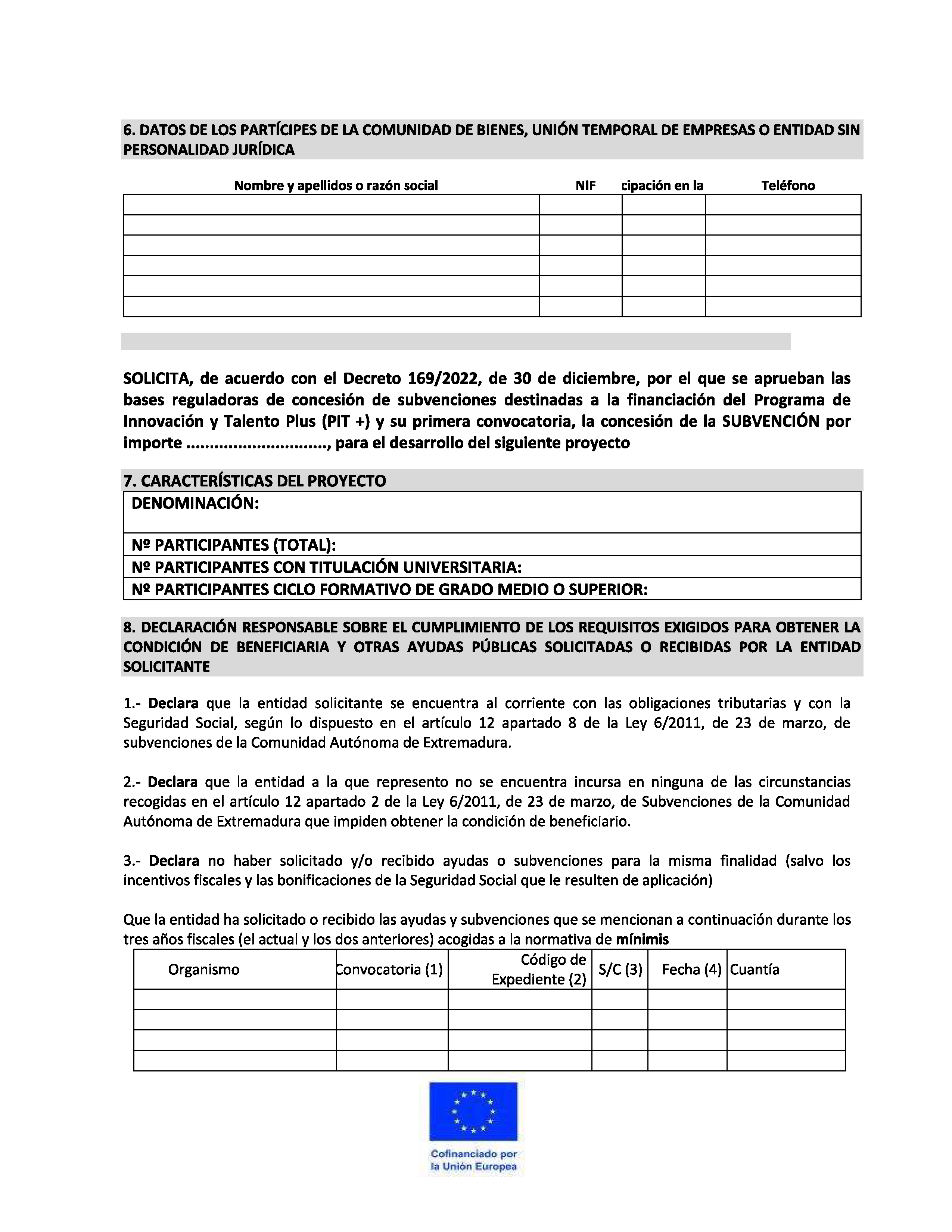 ANEXO I - SOLICITUD APROBACION DE PROYECTOS Pag 2