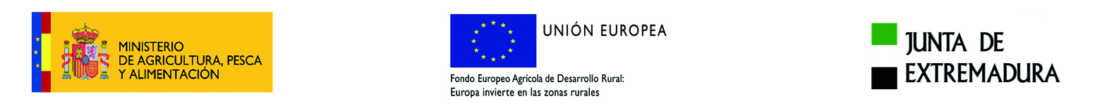 LOGO MINISTERIO DE AGRICULTURA, PESCA Y ALIMENTACION, UNION EUROPEA, JUNTA DE EXTREMADURA