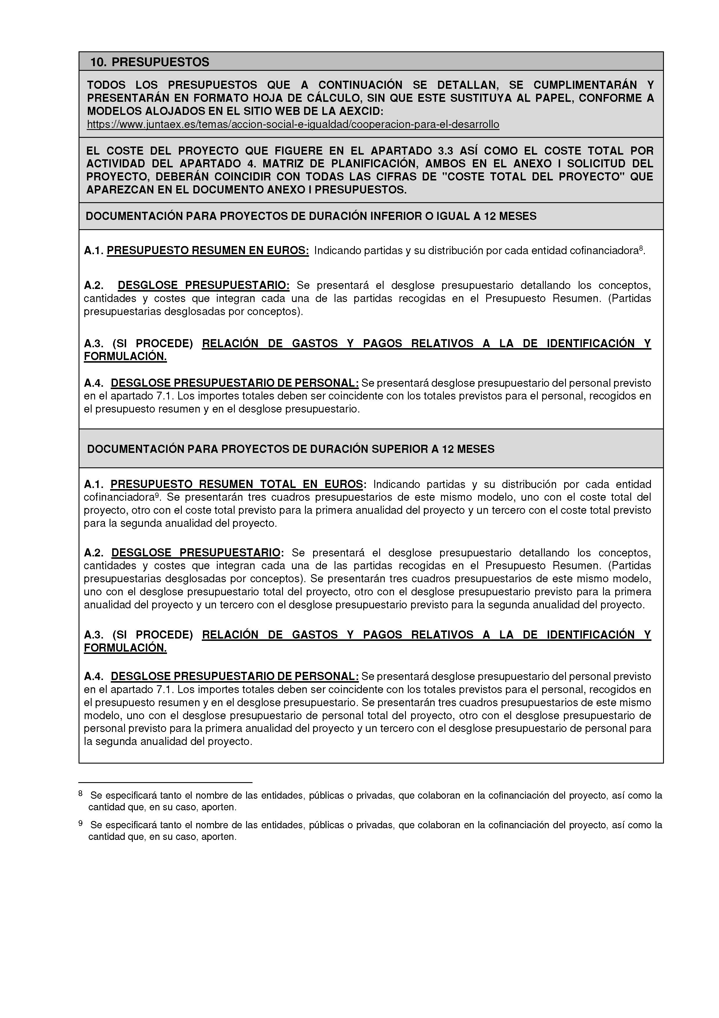 ANEXO I SOLICITUD DE SUBVENCION Pag 21