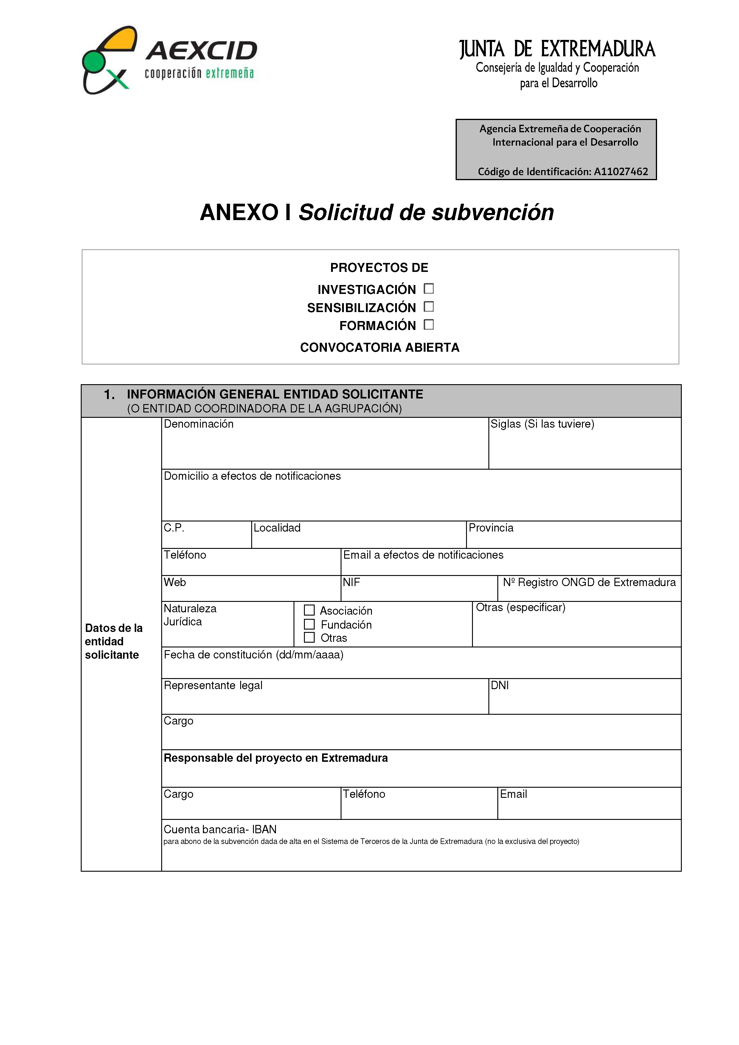 ANEXO I SOLICITUD DE SUBVENCION Pag 24