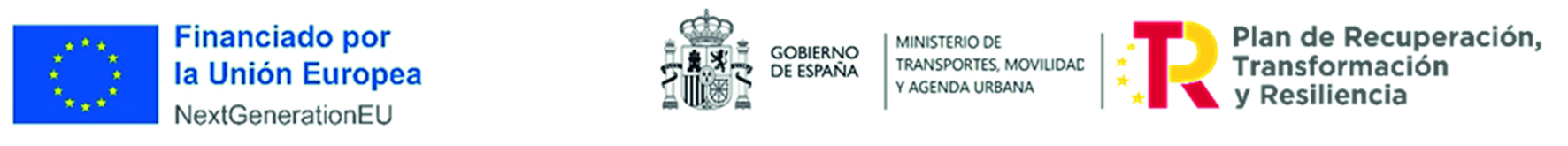 LOGO UNION EUROPEA - GOBIERNO DE ESPAÑA - PLAN DE RECUPERACION, TRANSFORMACION Y RESILIENCIA