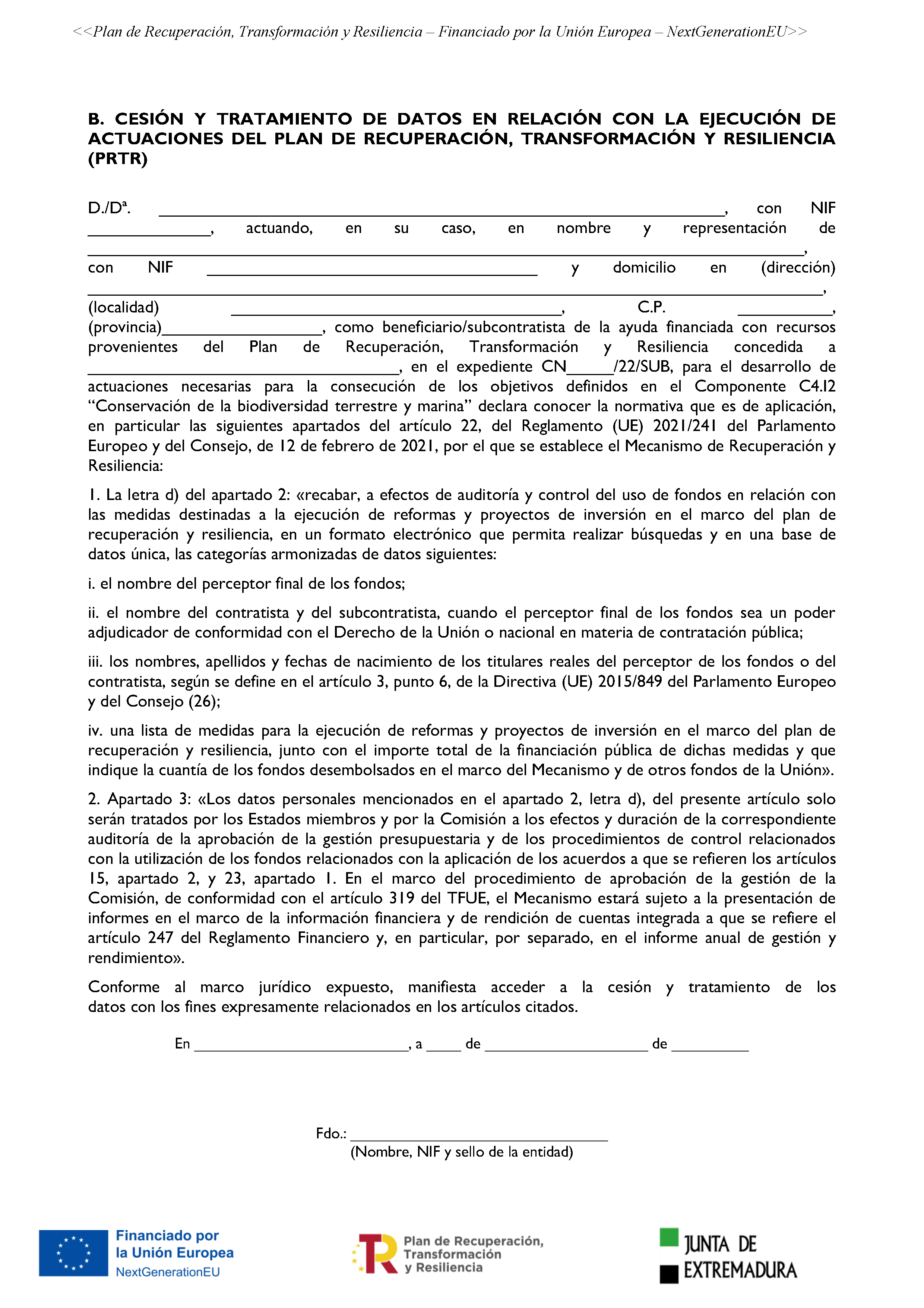 ANEXO VI MODELOS DE DECLARACION PAG. 2