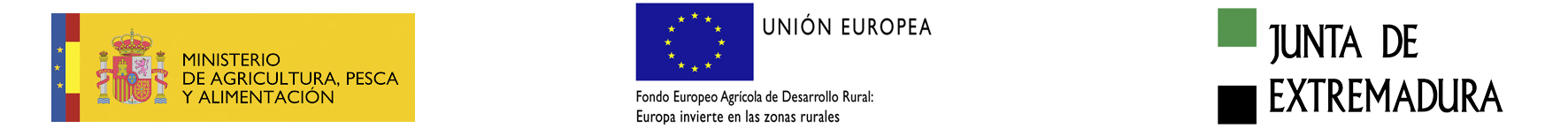 MINISTERIO DE AGRICULTURA - UNION EUROPEA - JUNTA DE EXTREMADURA