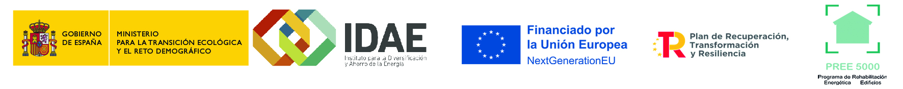 MINISTERIO - IDAE - UNION EUROPEA - PLAN DE RECUPERACION - PREE