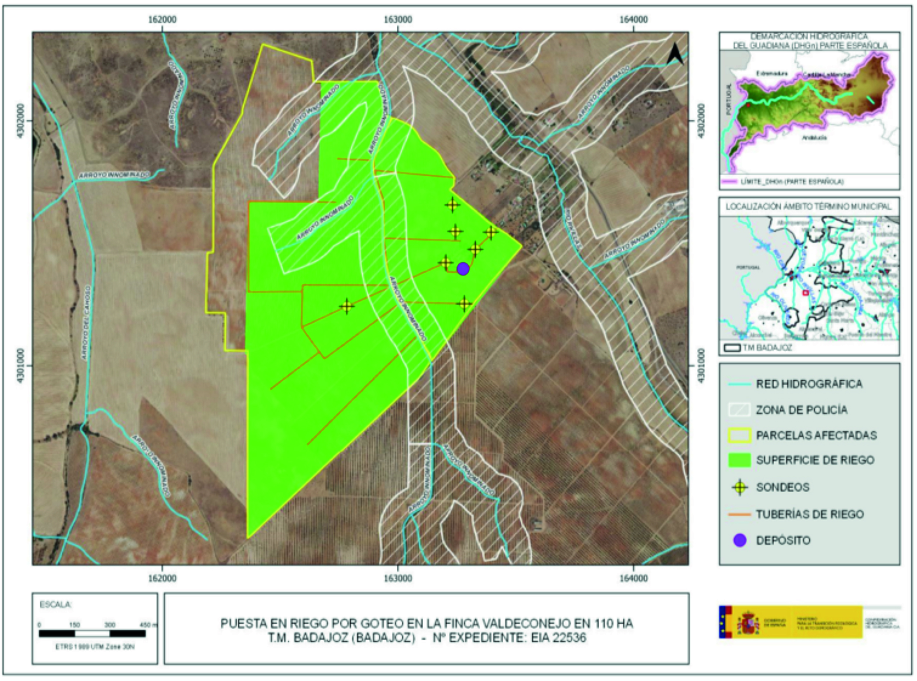 PLANO 3. RED HIDROGRAFICA