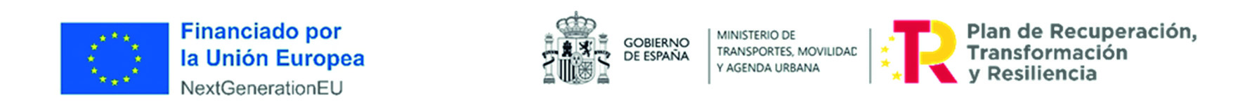 LOGO UNION EUROPEA - GOBIERNO DE ESPAÑA - PLAN DE RECUPERACION, TRANSFORMACION Y RESILIENCIA