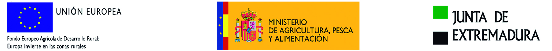 UNION EUROPEA - MINISTERIO DE AGRICULTURA - JUNTA DE EXTREMADURA