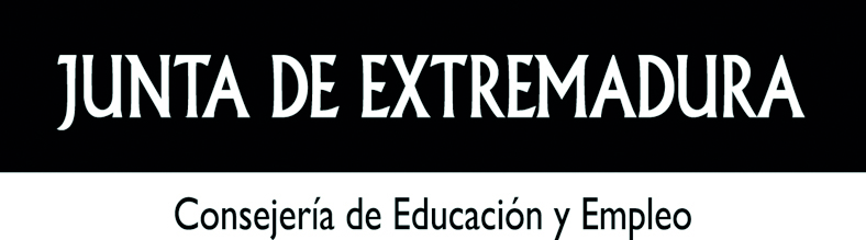 LOGO JUNTA DE EXTREMADURA - CONSEJERIA DE EDUCACION Y EMPLEO