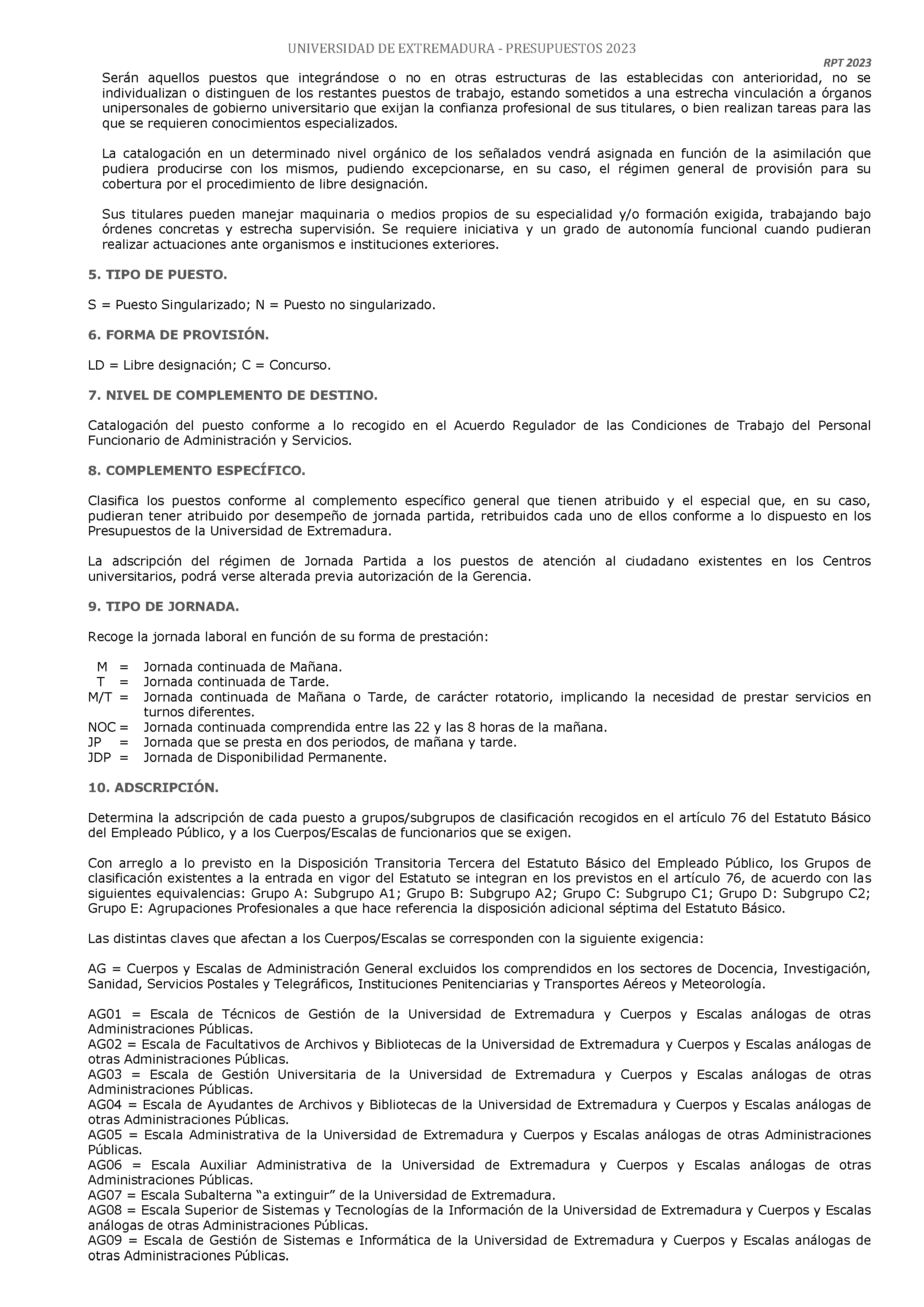 ANEXO - ESTADO NUMERICO DEL PRESUPUESTO Pag 128