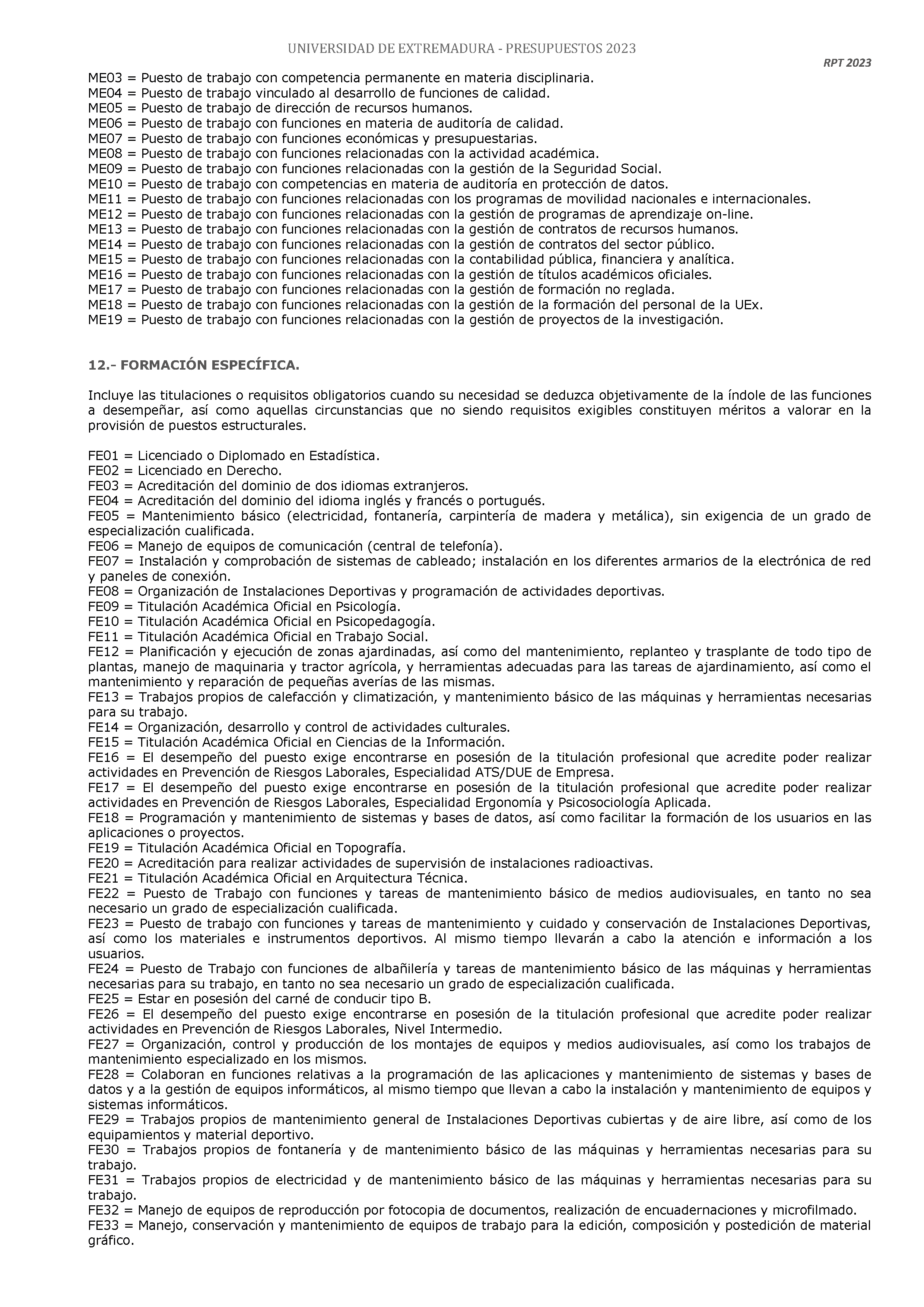 ANEXO - ESTADO NUMERICO DEL PRESUPUESTO Pag 130